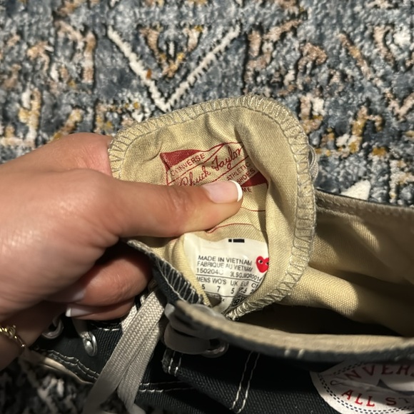 Comme des garçons converse